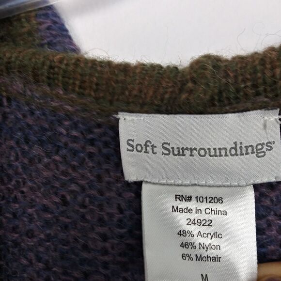 Soft surrounding cowl neck tunic sweater size M - Picture 5 of 5